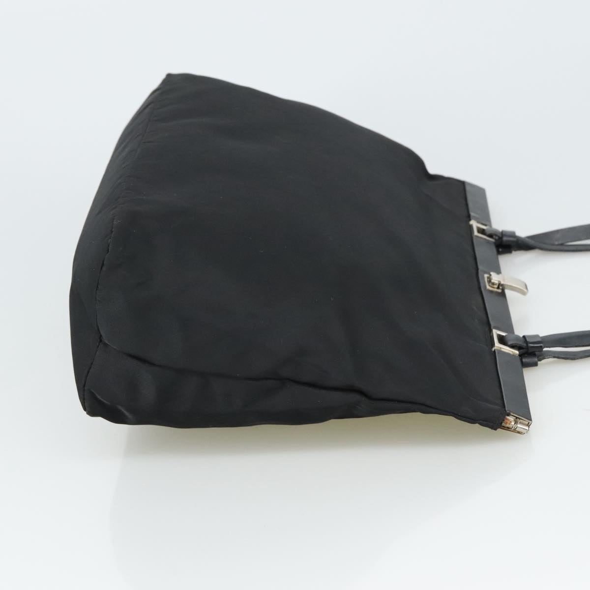 Prada Tessuto Black Synthetic Tote Bag (Pre-Owned)