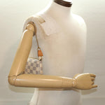 Louis Vuitton Pochette Accessoires White Canvas Handbag (Pre-Owned)