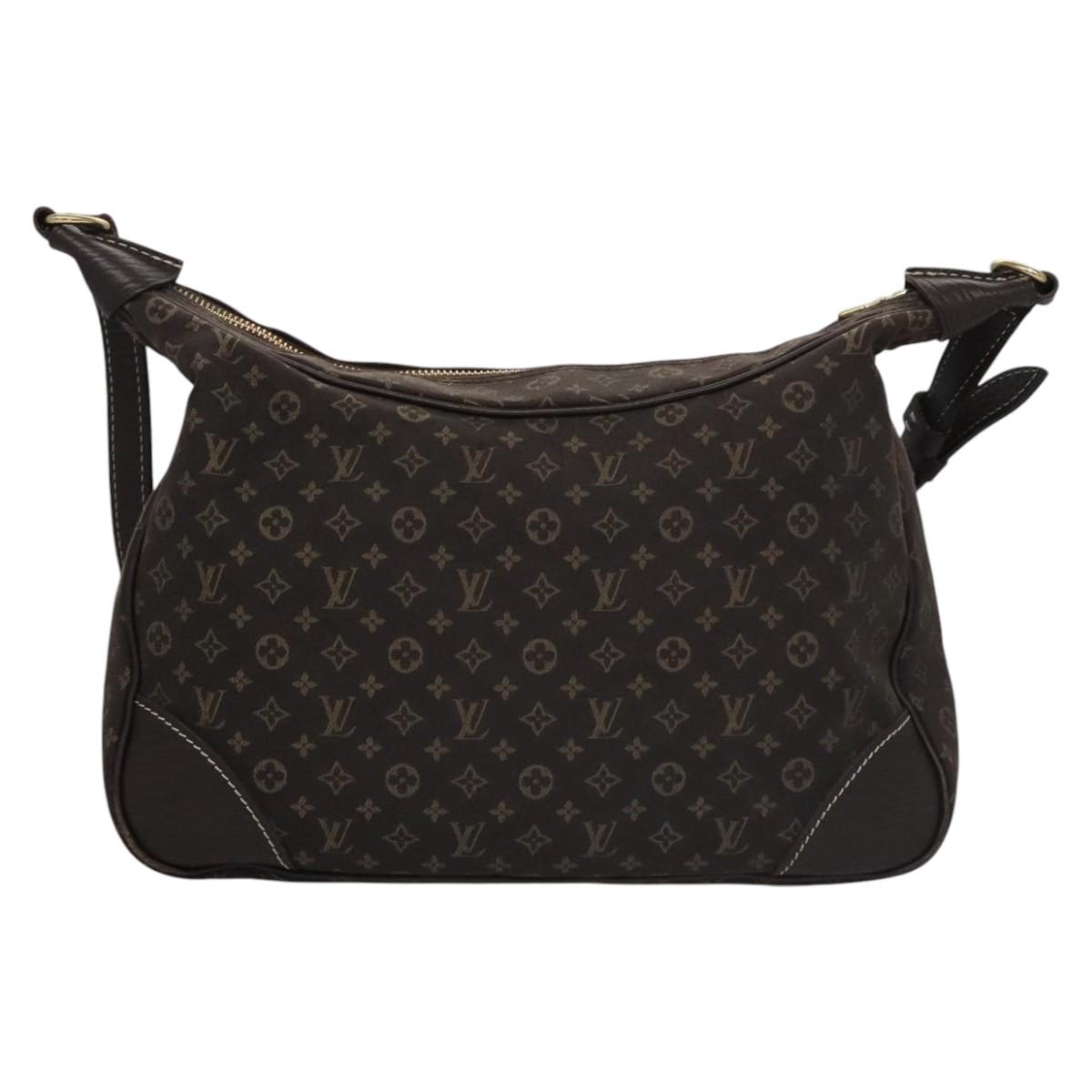Louis Vuitton Boulogne Brown Canvas Shoulder Bag (Pre-Owned)