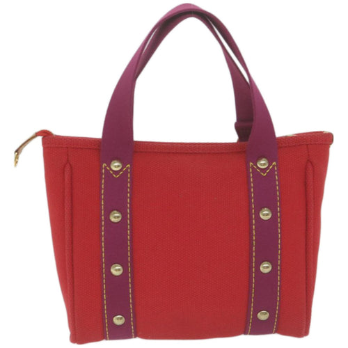 Louis Vuitton Cabas Red Canvas Tote Bag (Pre-Owned)