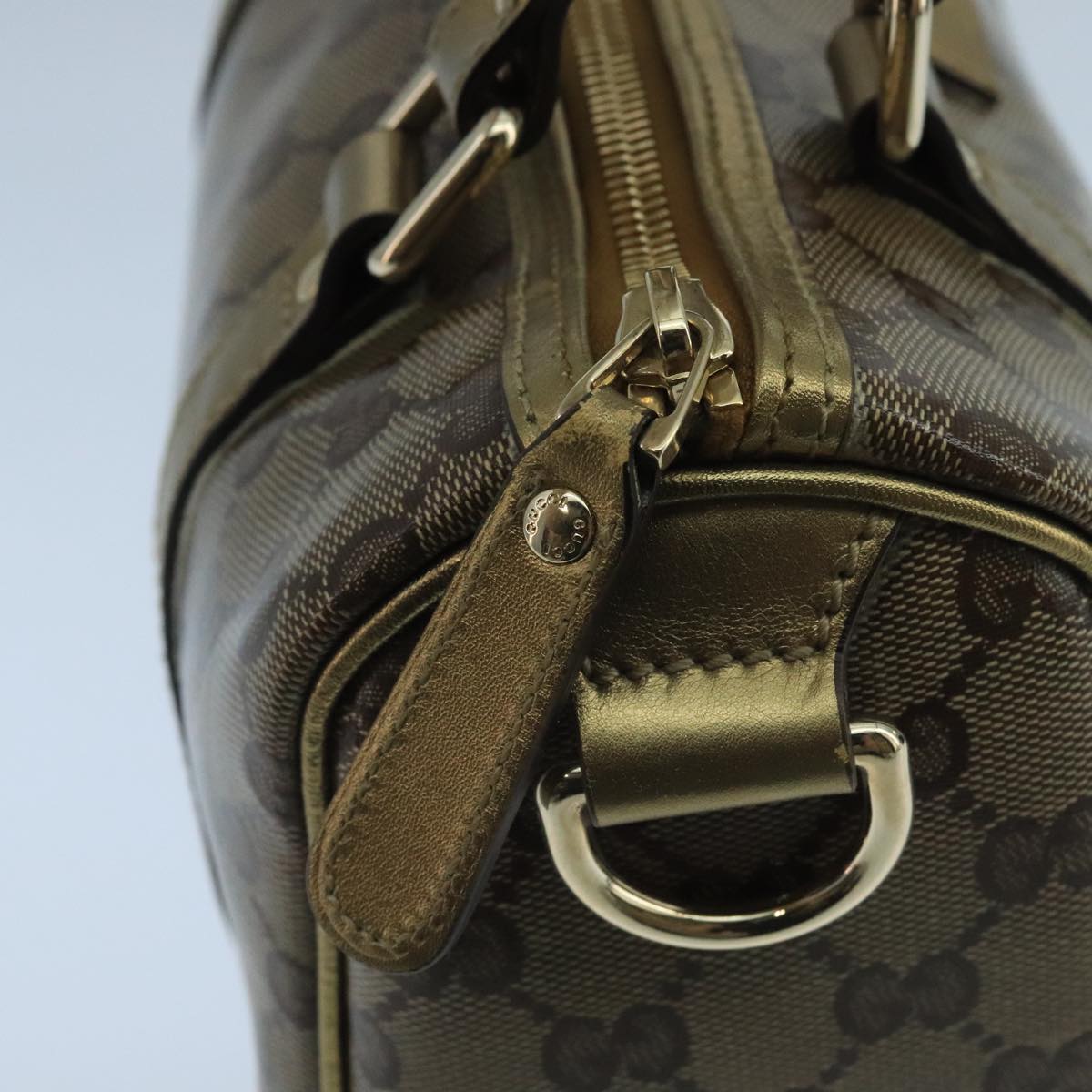 Gucci Gg Canvas Brown Canvas Handbag (Pre-Owned)