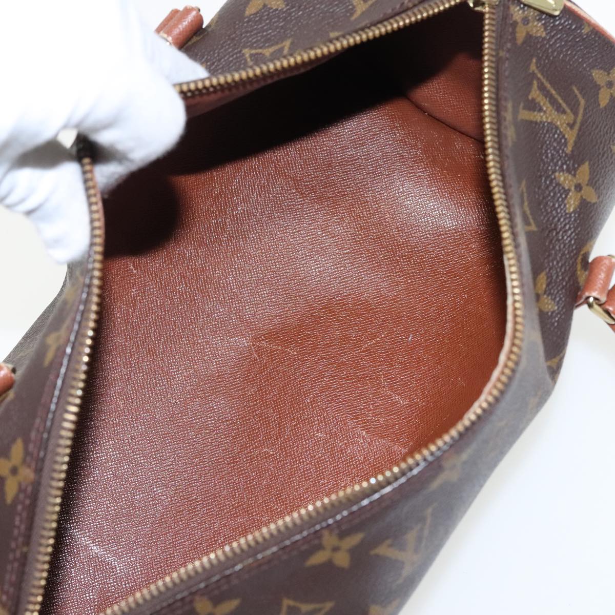 Louis Vuitton Papillon 30 Brown Canvas Handbag (Pre-Owned)