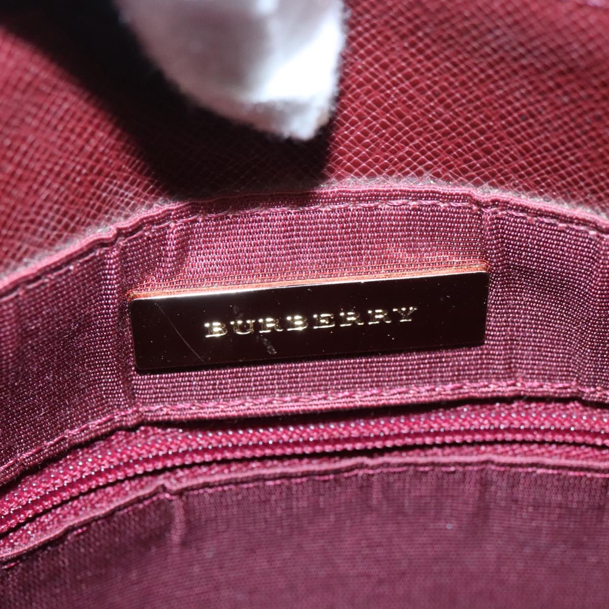 Burberry Nova Check Beige Canvas Tote Bag (Pre-Owned)