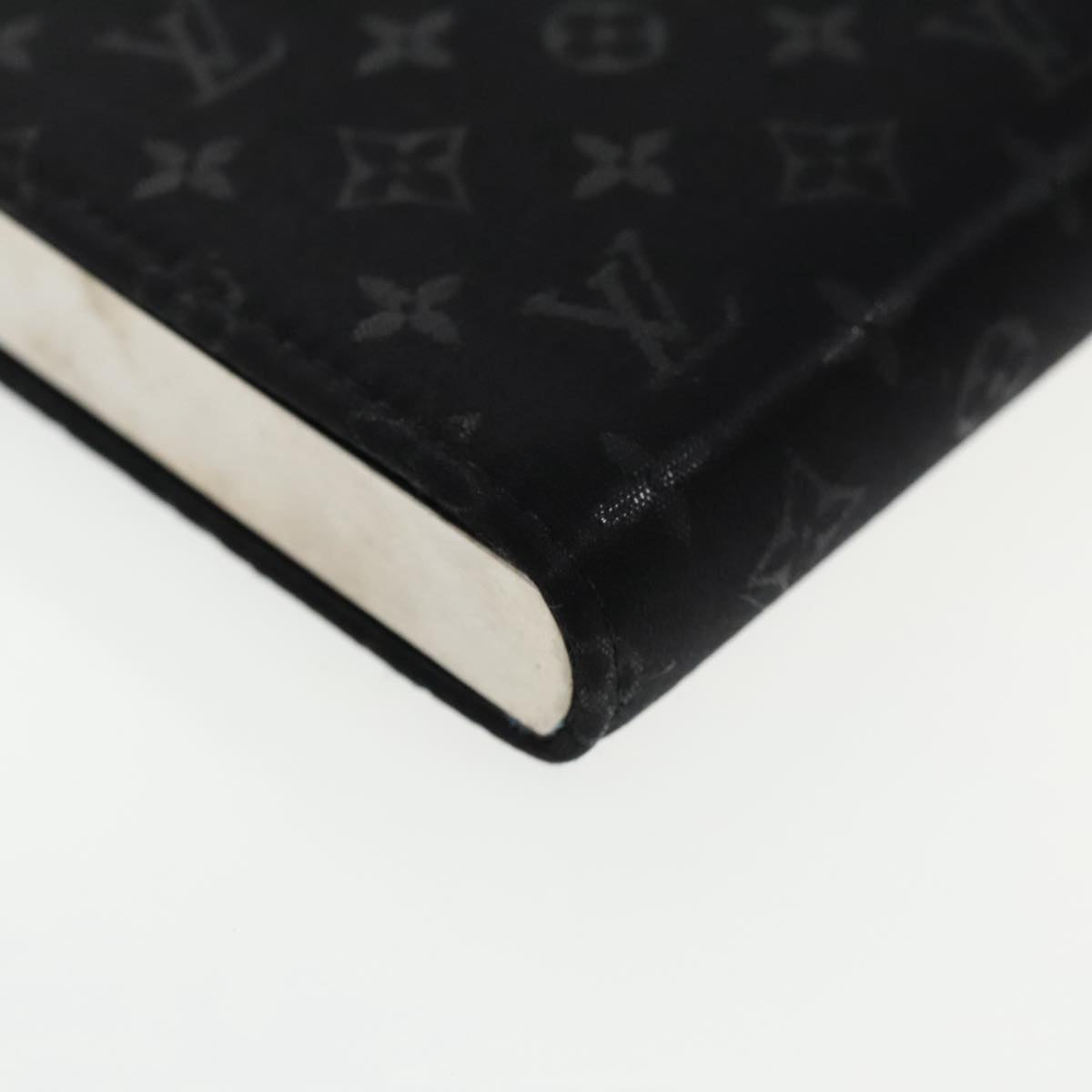 Louis Vuitton Ange Black Silk Handbag (Pre-Owned)