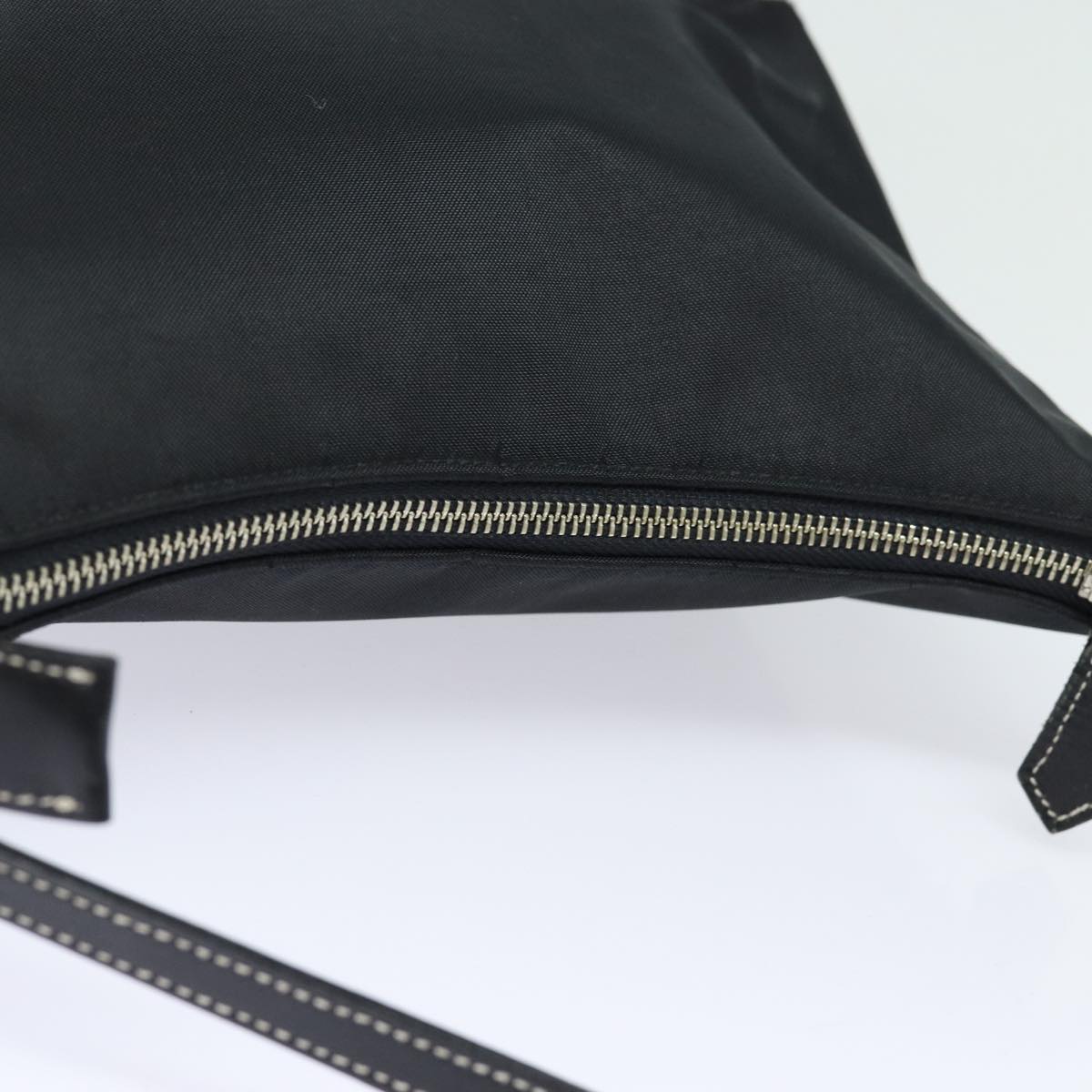 Burberry Nova Check Black Synthetic Handbag (Pre-Owned)