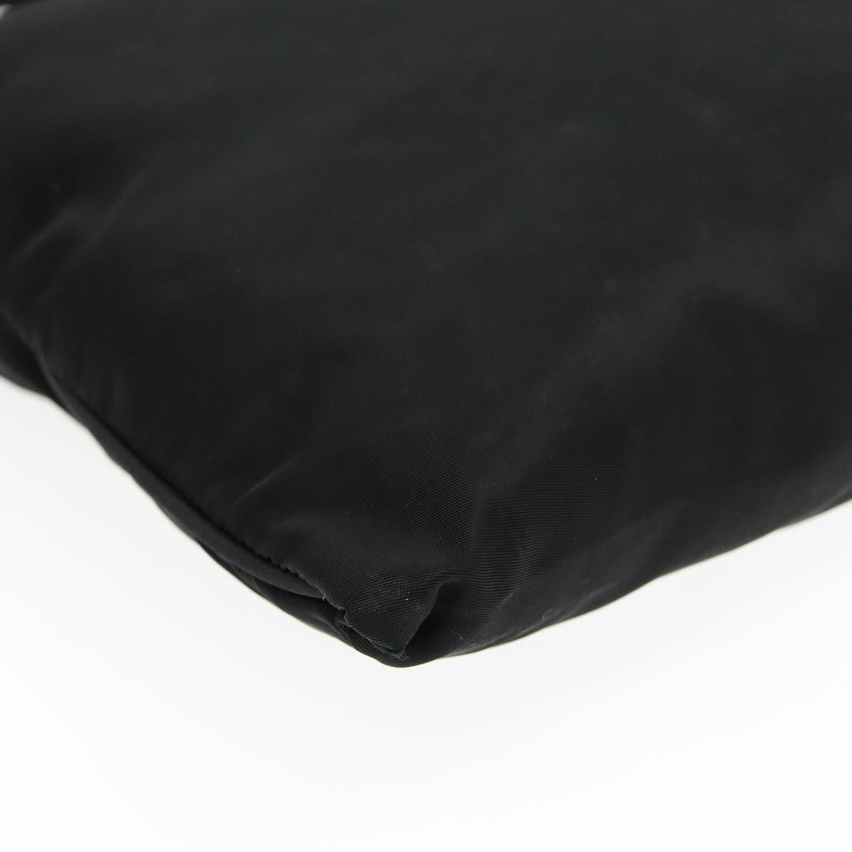 Prada Re-Nylon Black Canvas Shoulder Bag (Pre-Owned)
