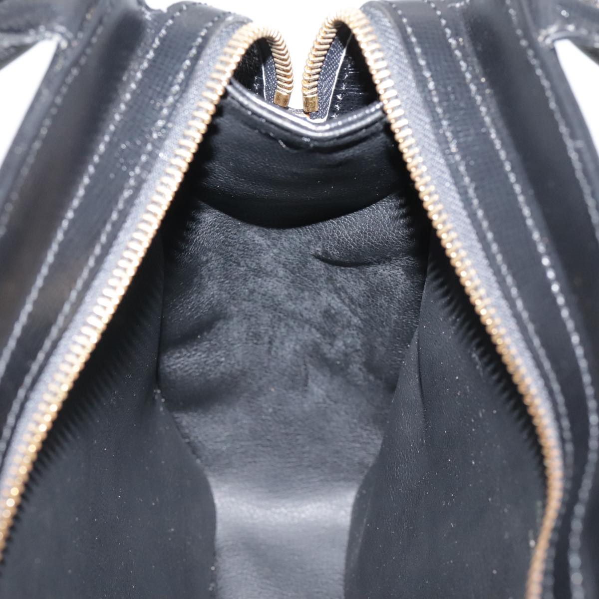 Dior Cd Black Leather Handbag (Pre-Owned)