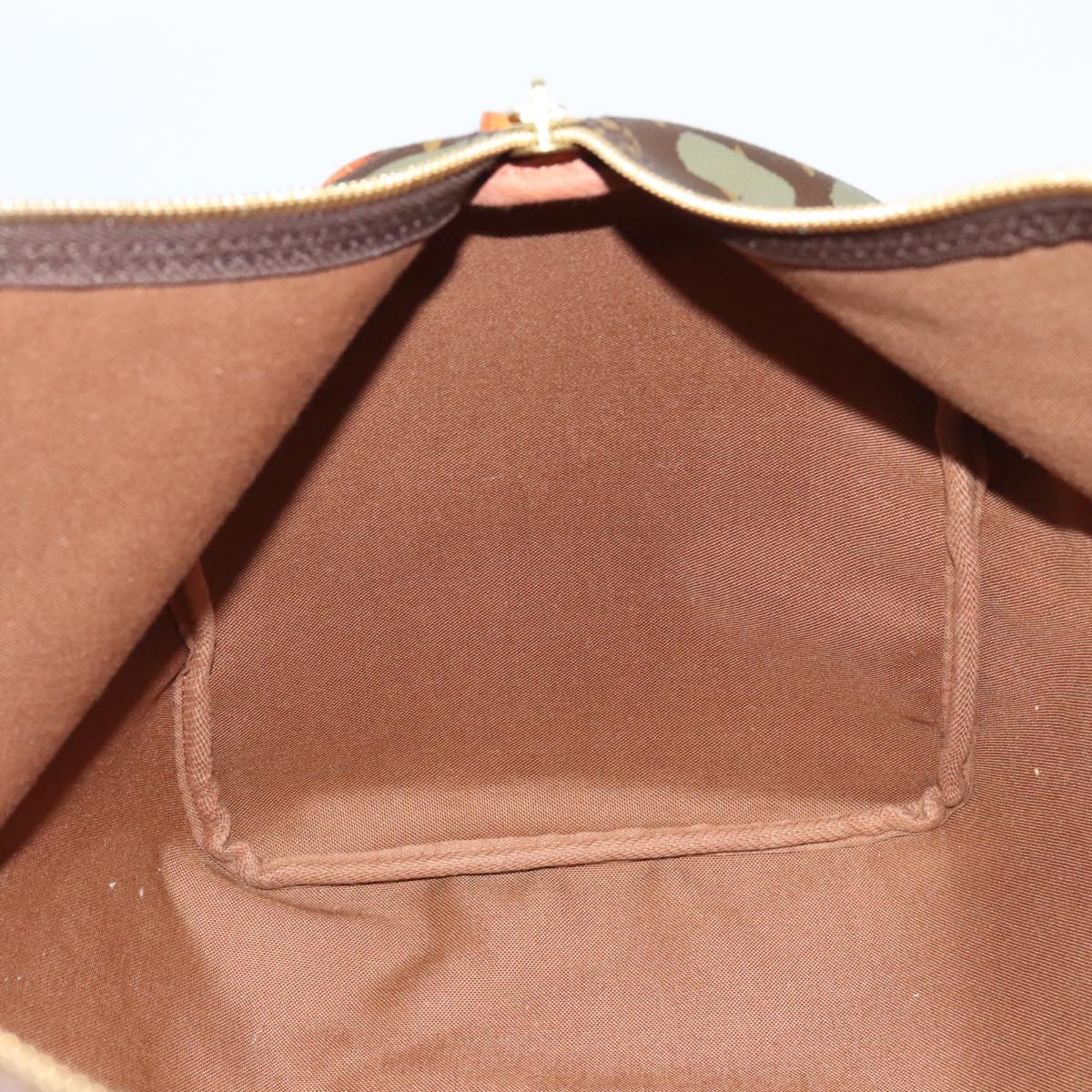 Louis Vuitton Keepall 50 Khaki Canvas Travel Bag (Pre-Owned)