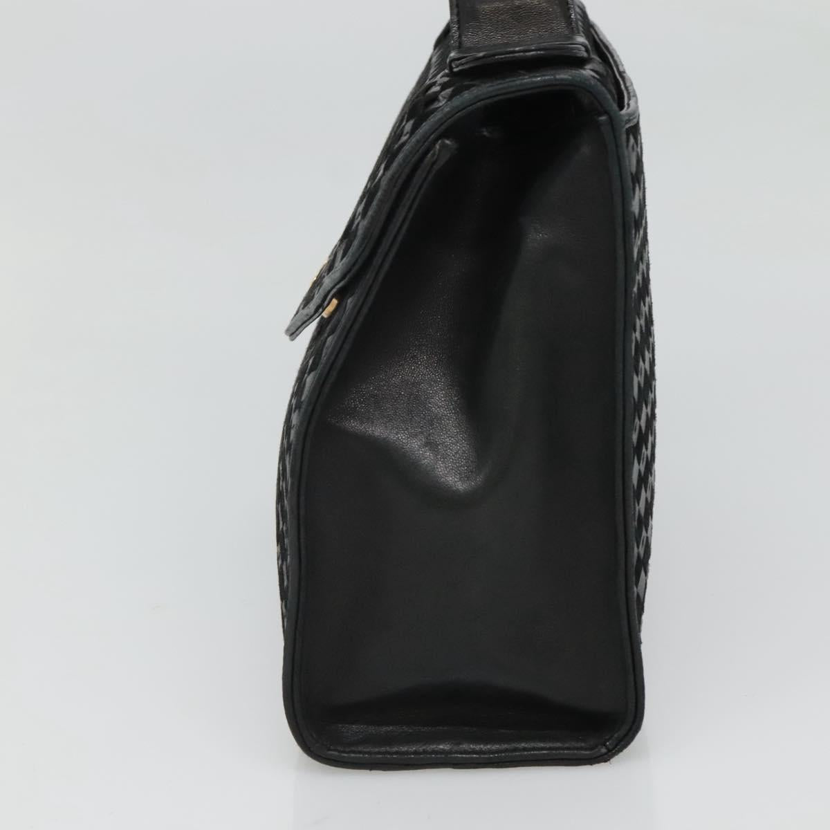 Bally Black Leather Handbag (Pre-Owned)