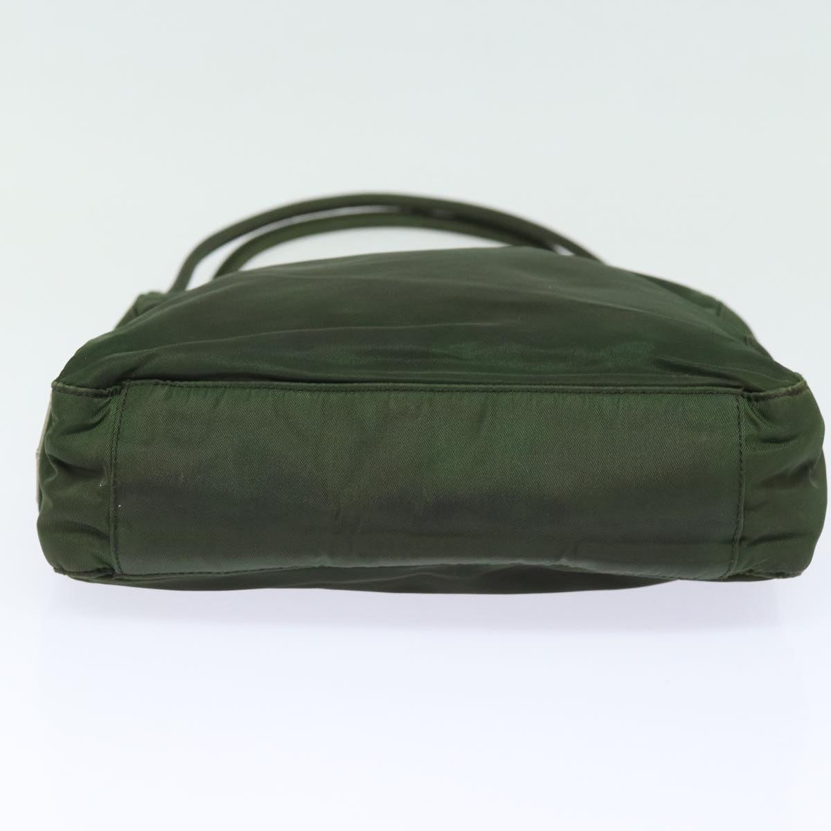 Prada Tessuto Khaki Synthetic Tote Bag (Pre-Owned)