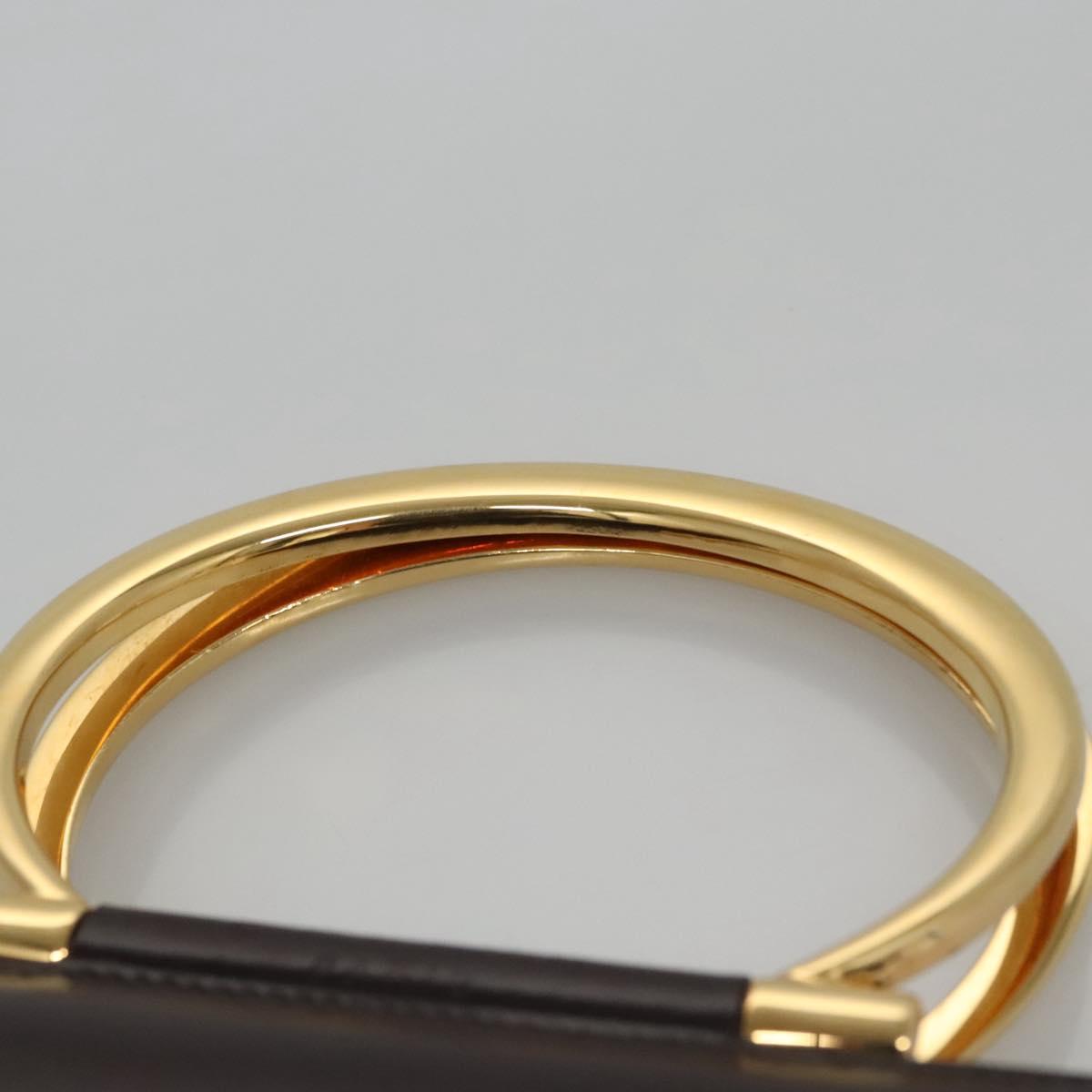 Céline Vintage Brown Leather Handbag (Pre-Owned)