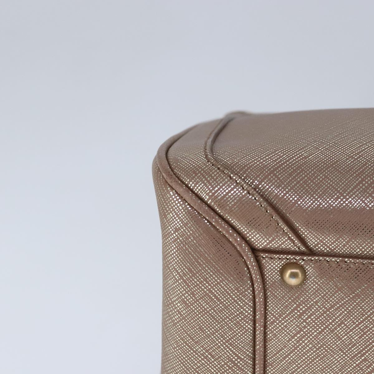 Salvatore Ferragamo Gancini Brown Leather Handbag (Pre-Owned)