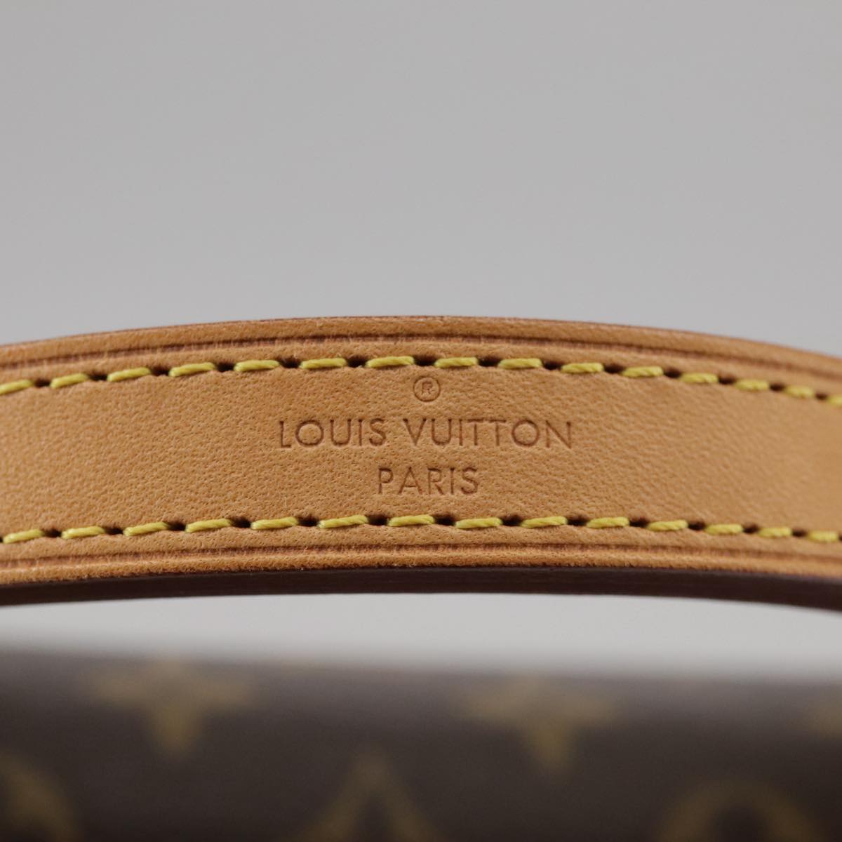 Louis Vuitton Cluny Brown Canvas Handbag (Pre-Owned)