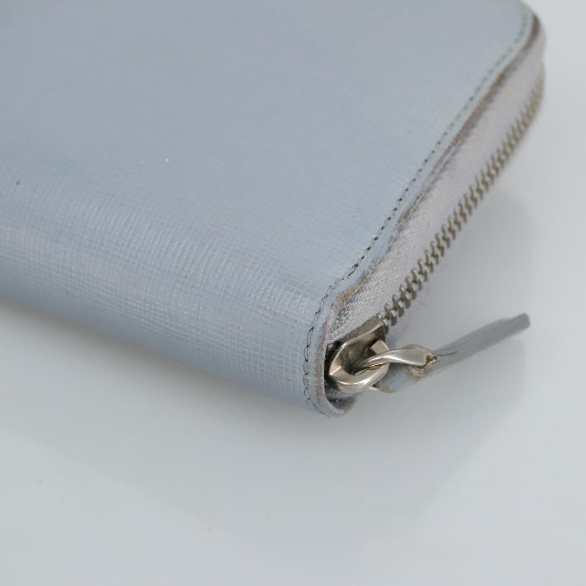Fendi Continental Blue Leather Wallet  (Pre-Owned)