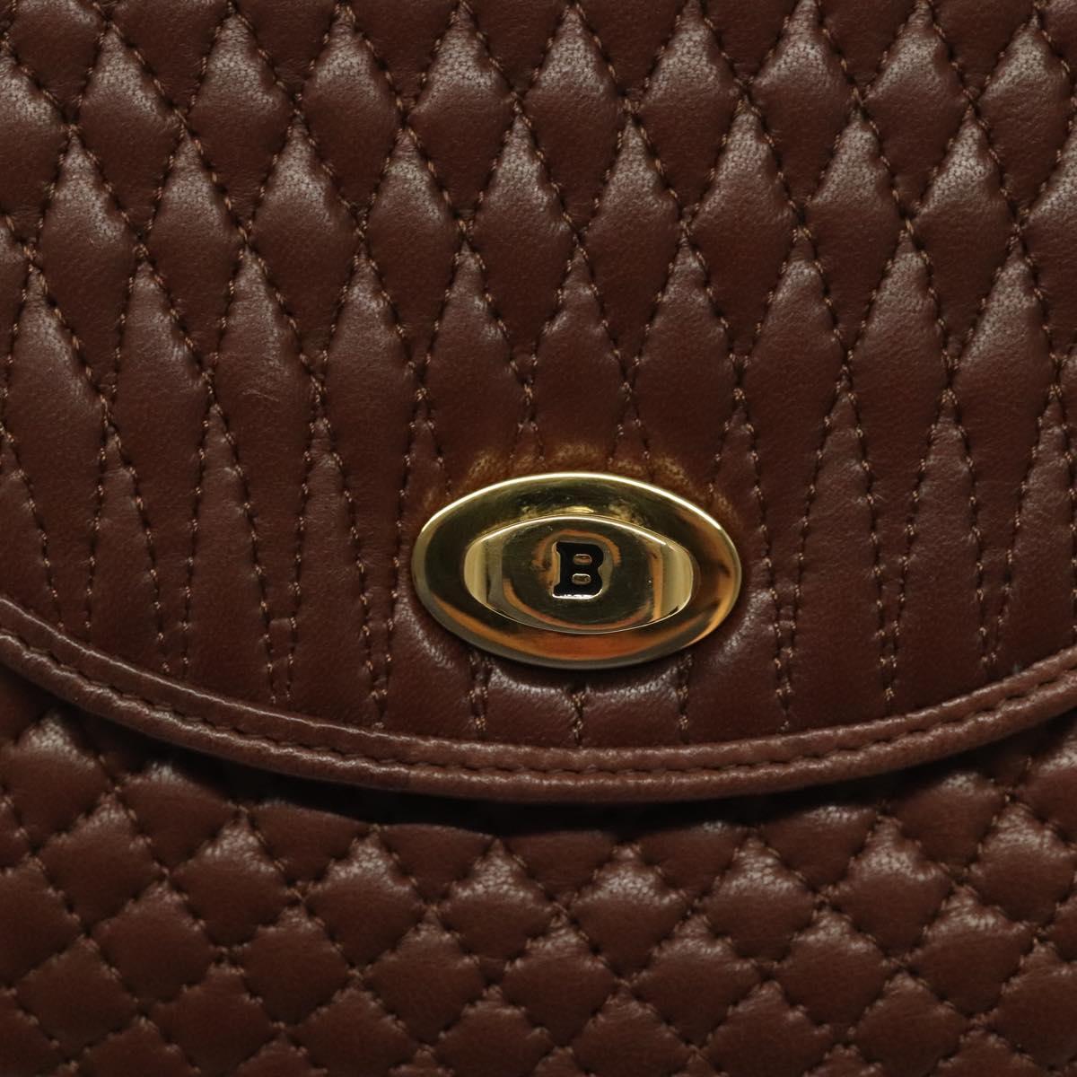 Bally Brown Leather Handbag (Pre-Owned)
