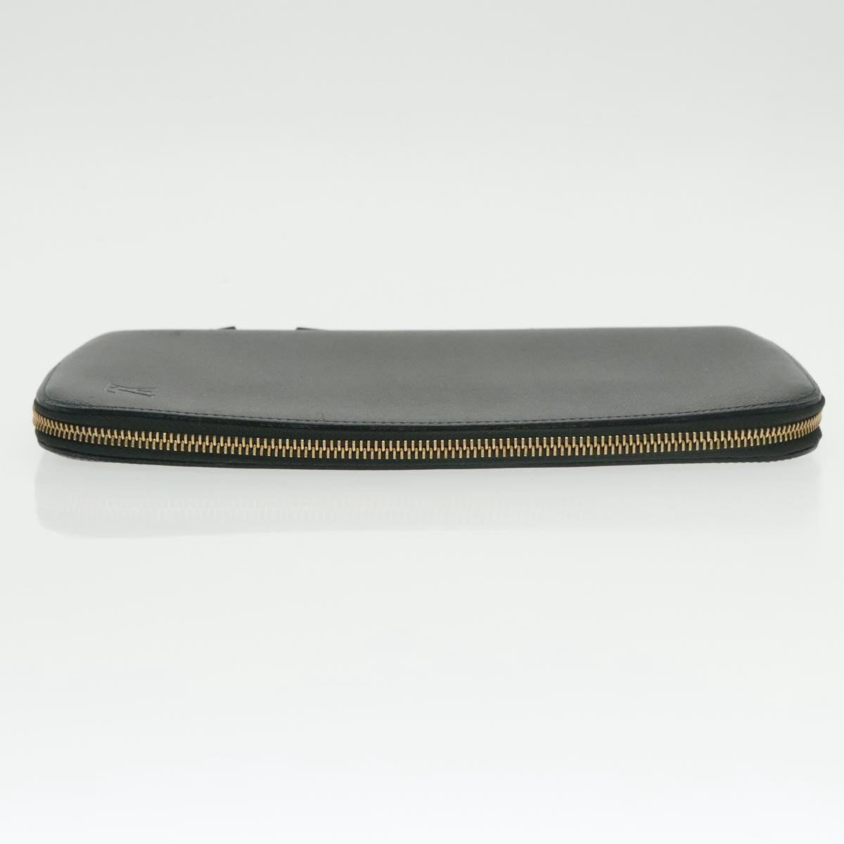 Louis Vuitton Atholl Green Leather Wallet  (Pre-Owned)