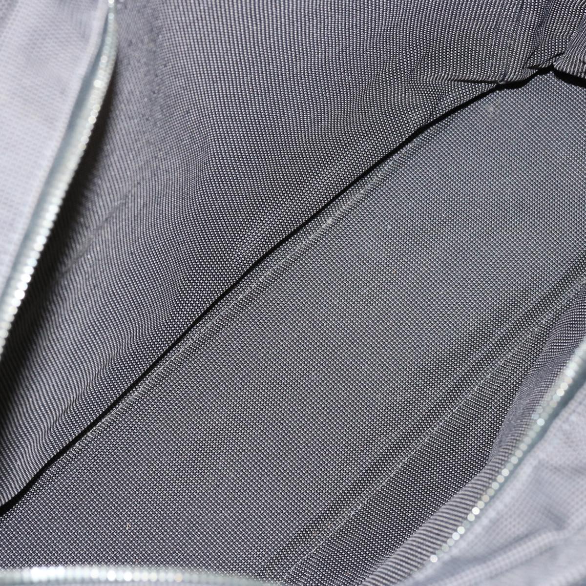 Hermès Herline Grey Canvas Tote Bag (Pre-Owned)