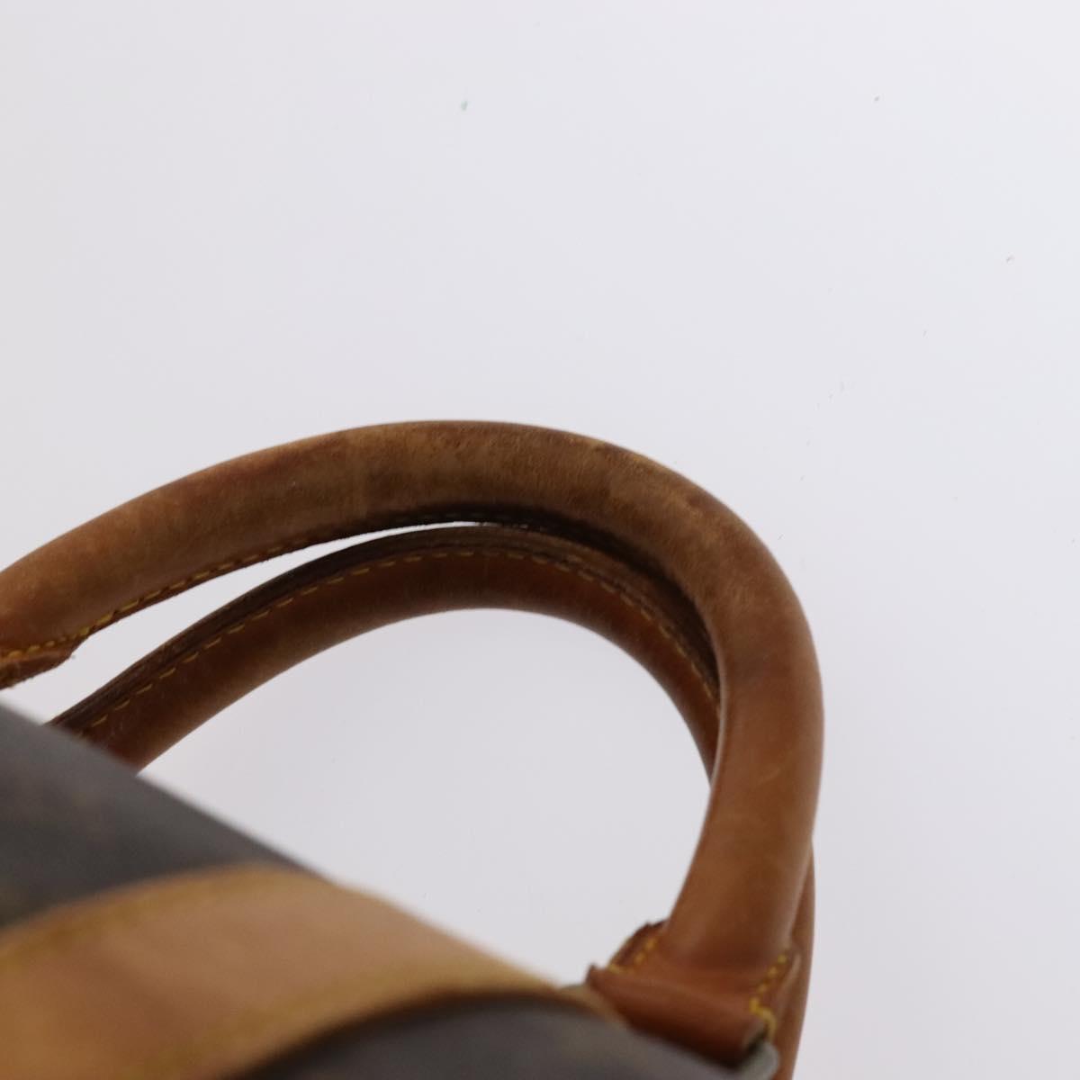 Louis Vuitton Keepall Bandoulière 60 Brown Canvas Travel Bag (Pre-Owned)
