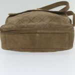 Chanel - Brown Suede Shoulder Bag (Pre-Owned)