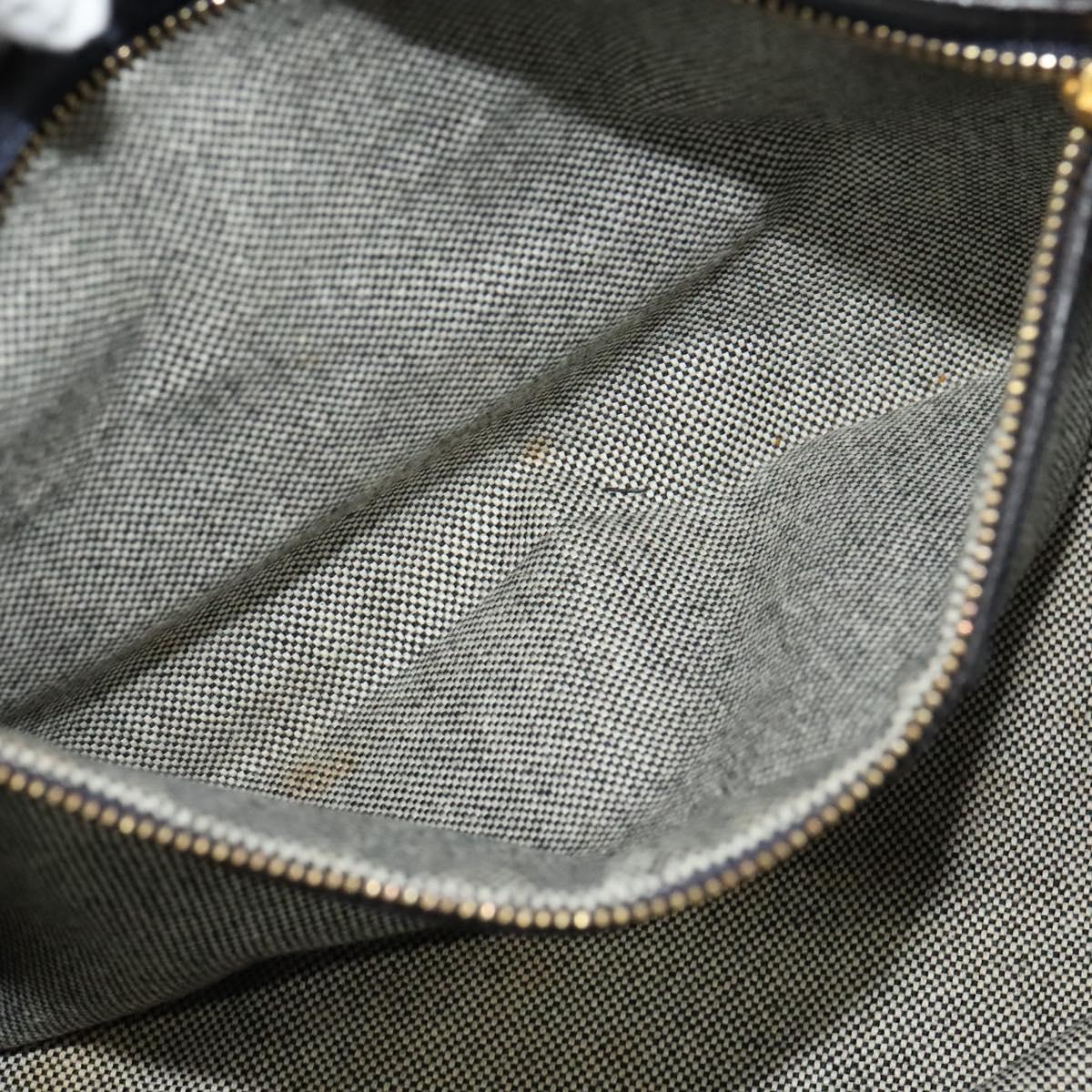MCM Navy Leather Handbag (Pre-Owned)