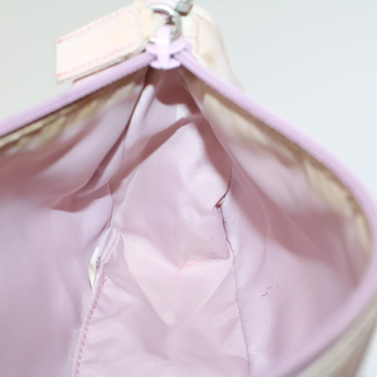 Prada Pink Synthetic Clutch Bag (Pre-Owned)
