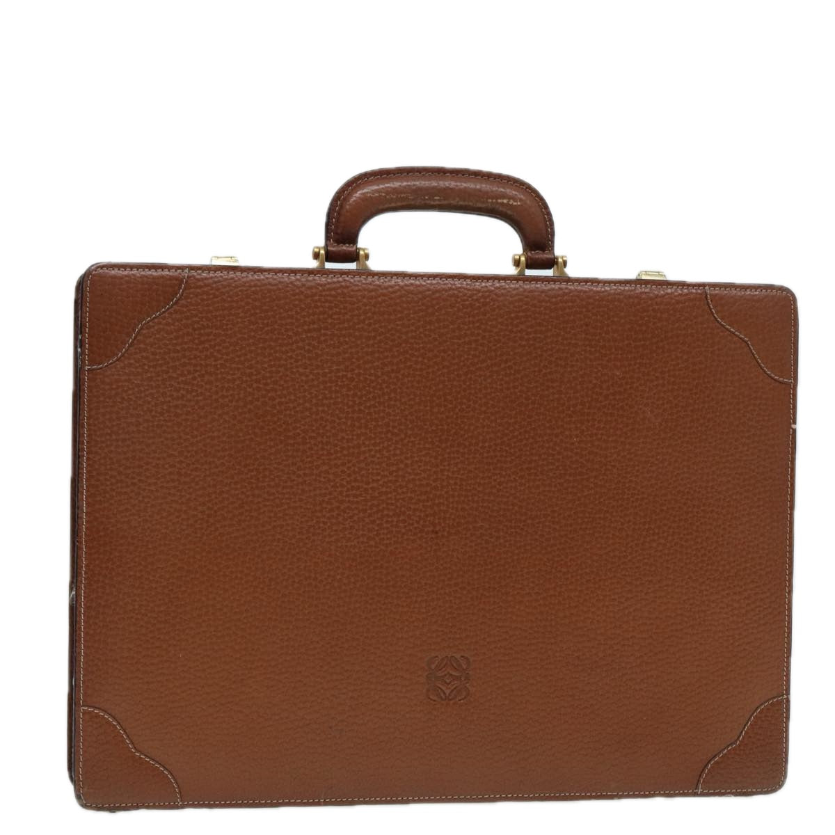 Loewe Brown Leather Travel Bag (Pre-Owned)