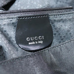 Gucci Bamboo Black Synthetic Shoulder Bag (Pre-Owned)