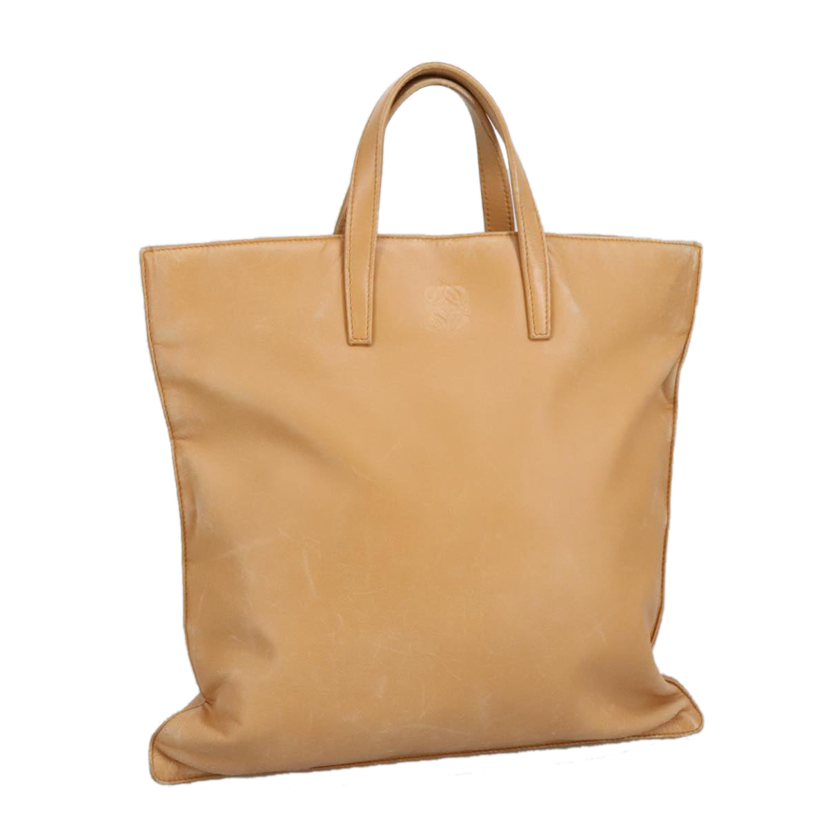 Loewe Beige Leather Tote Bag (Pre-Owned)
