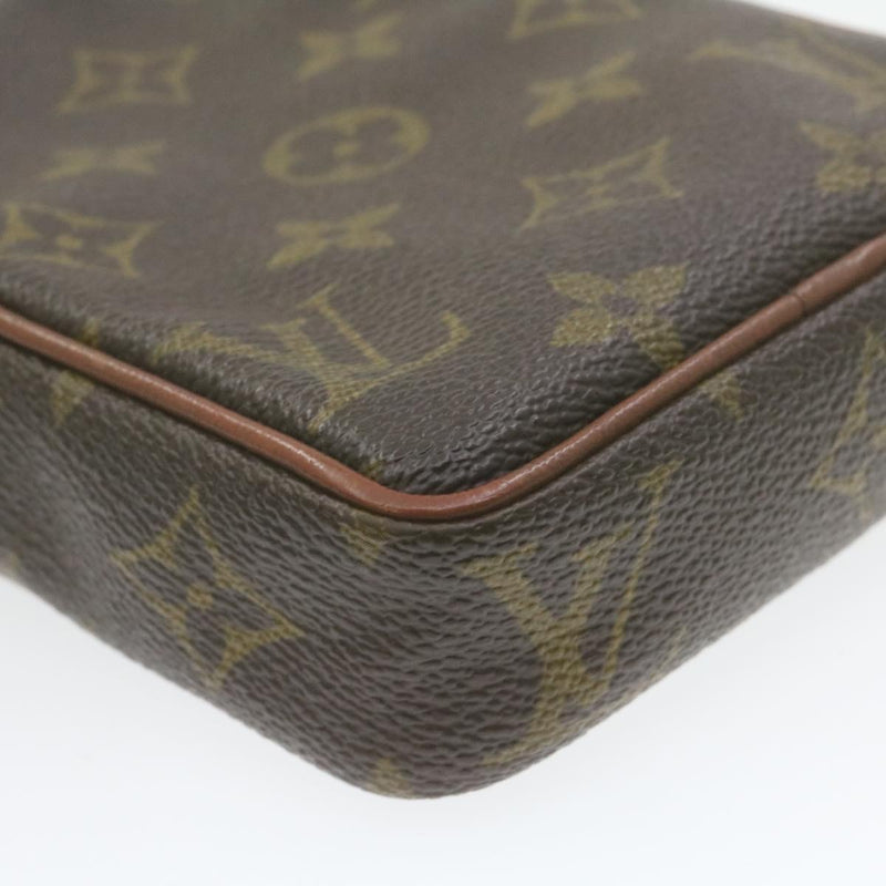 Louis Vuitton Danube Brown Canvas Shoulder Bag (Pre-Owned)