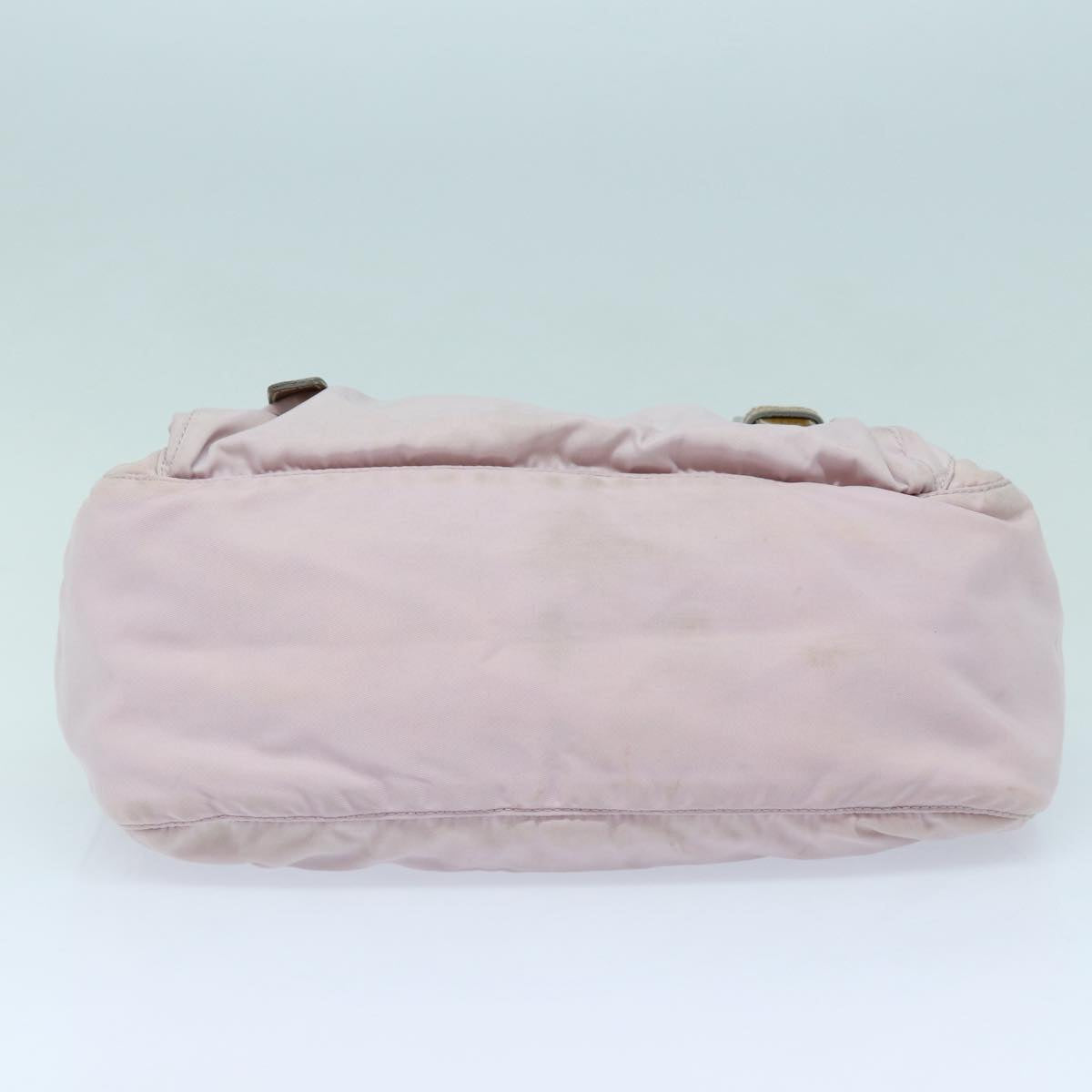 Prada Tessuto Pink Synthetic Shoulder Bag (Pre-Owned)