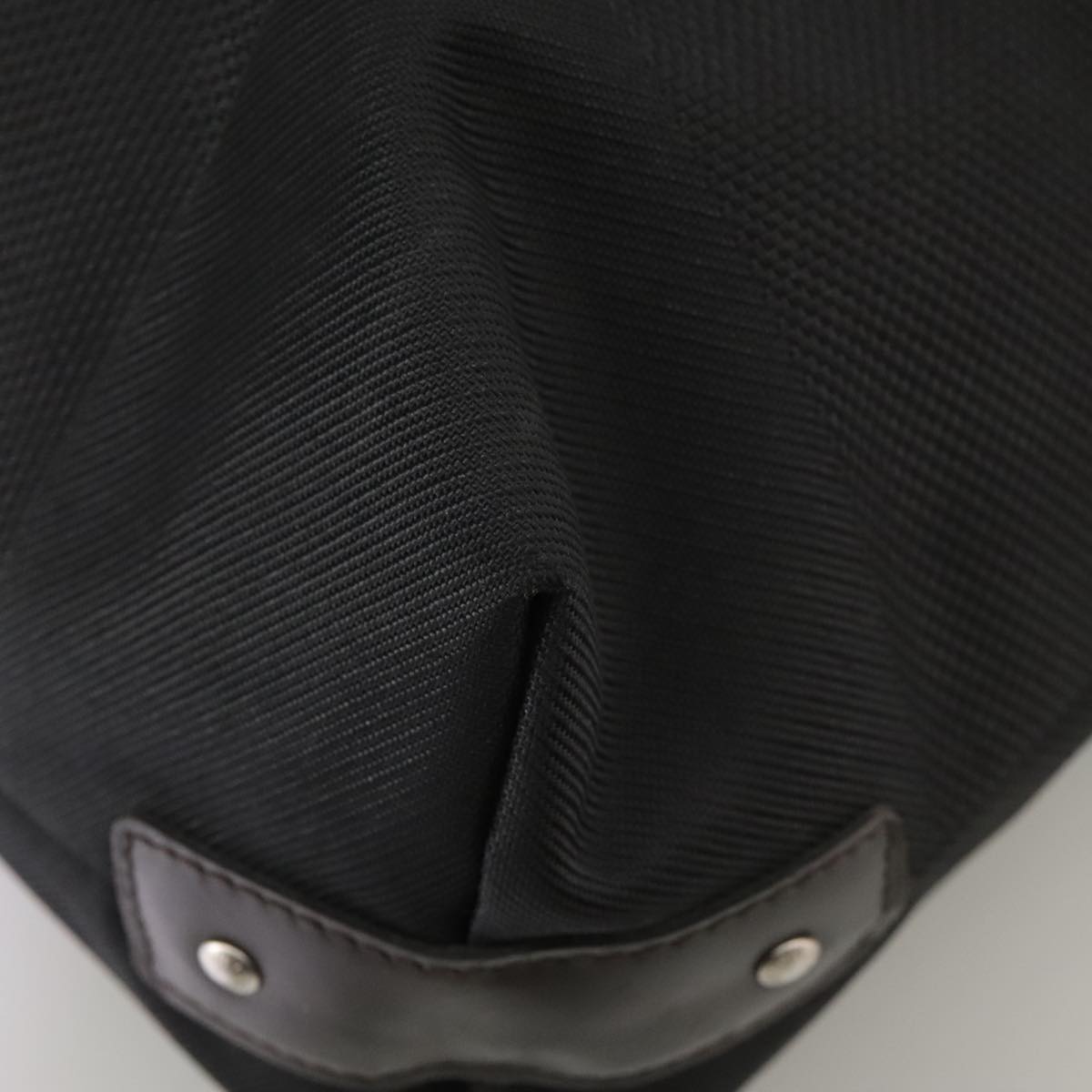 Louis Vuitton Shopping Black Canvas Tote Bag (Pre-Owned)