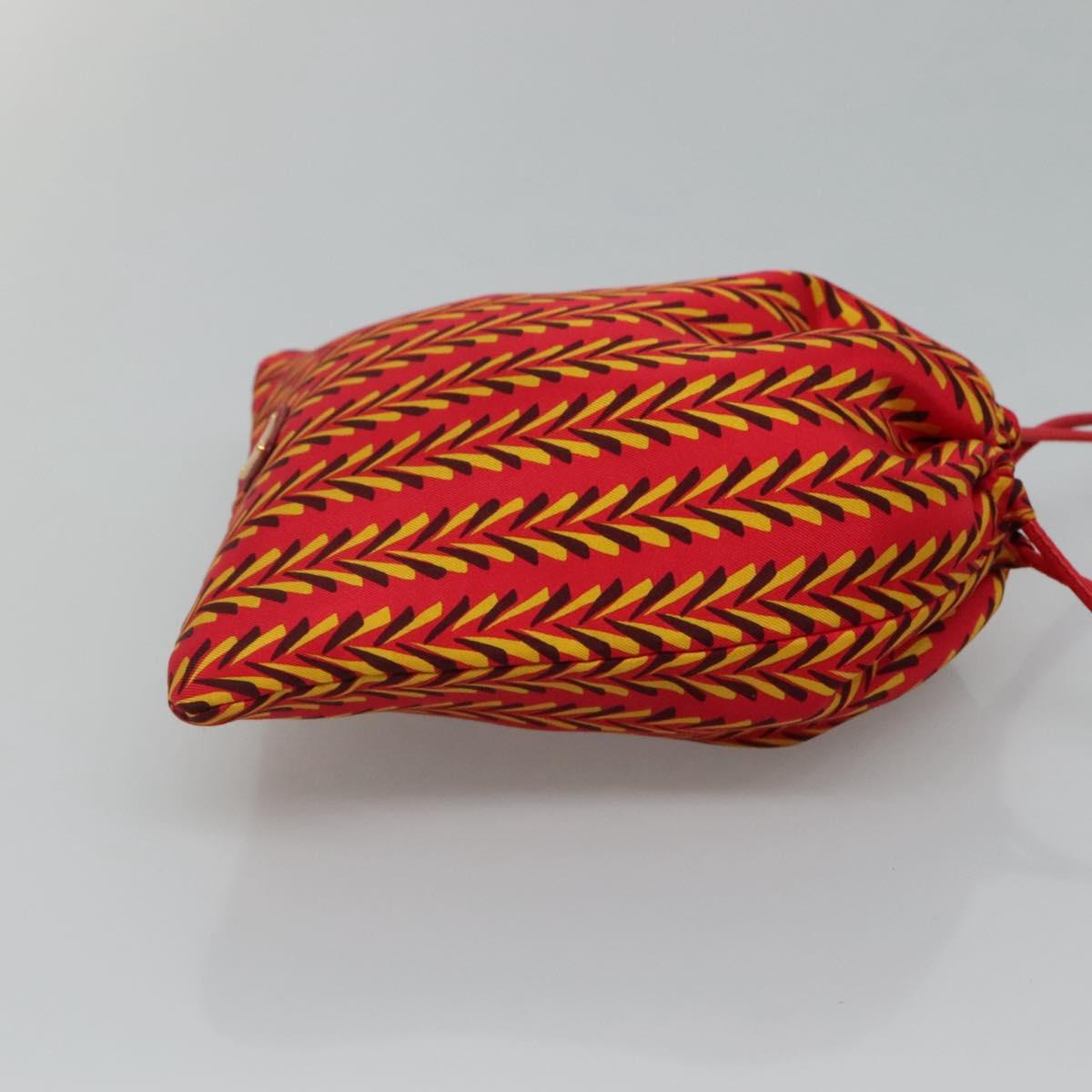 Prada Tessuto Red Silk Shoulder Bag (Pre-Owned)