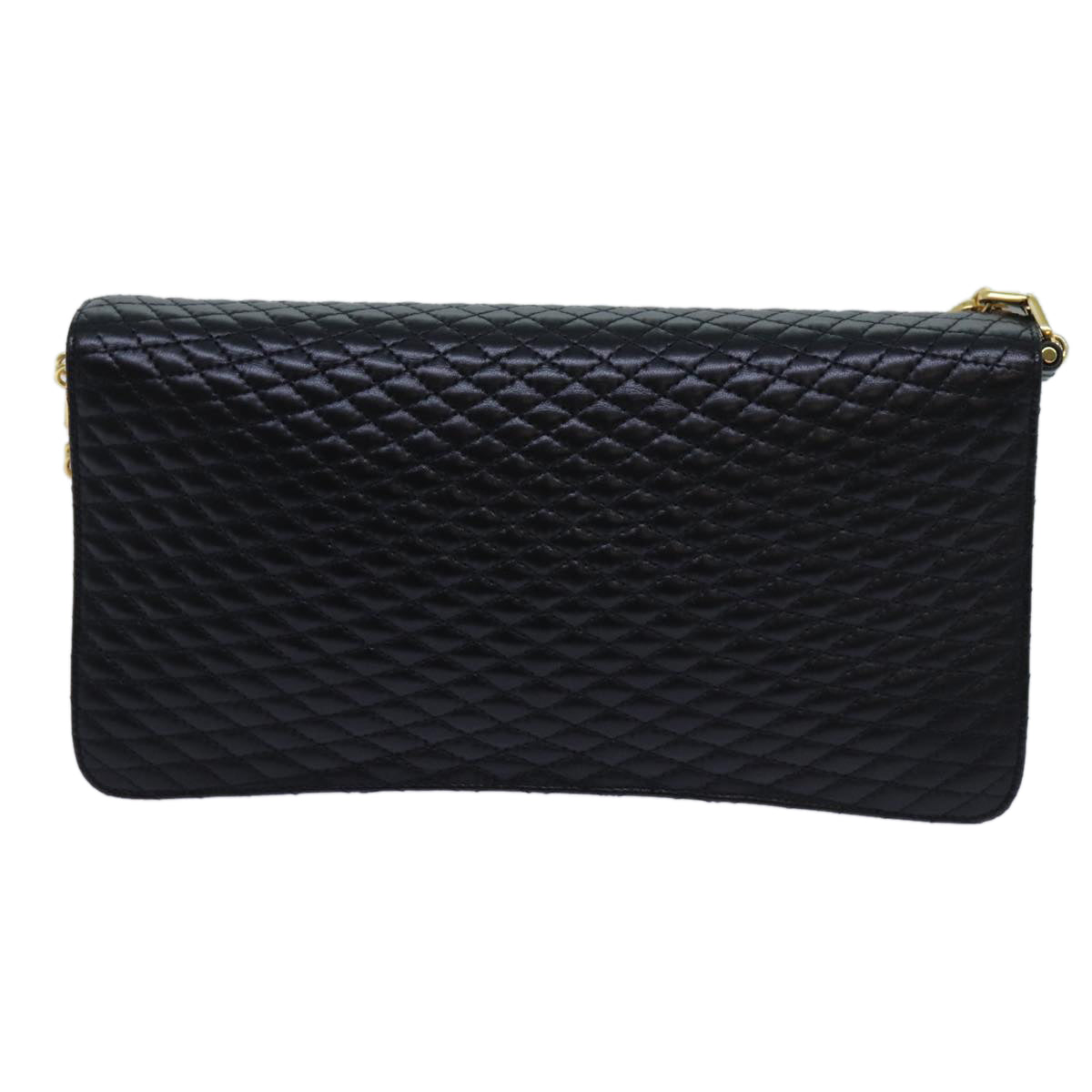 Bally Black Leather Shoulder Bag (Pre-Owned)