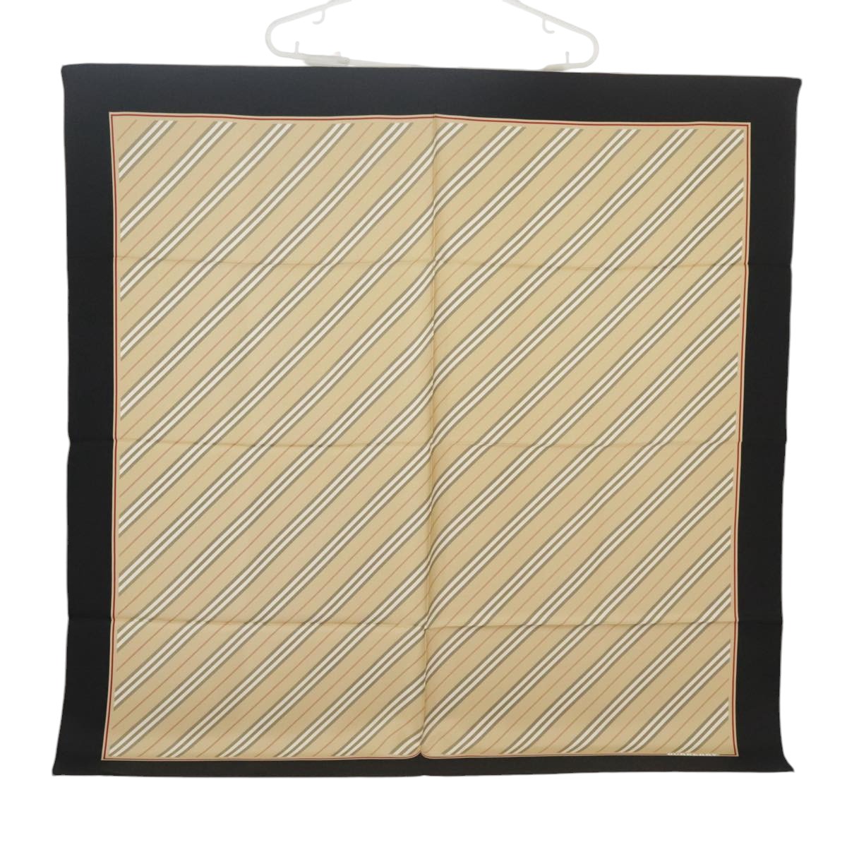 Burberry Beige Silk Scarf  (Pre-Owned)