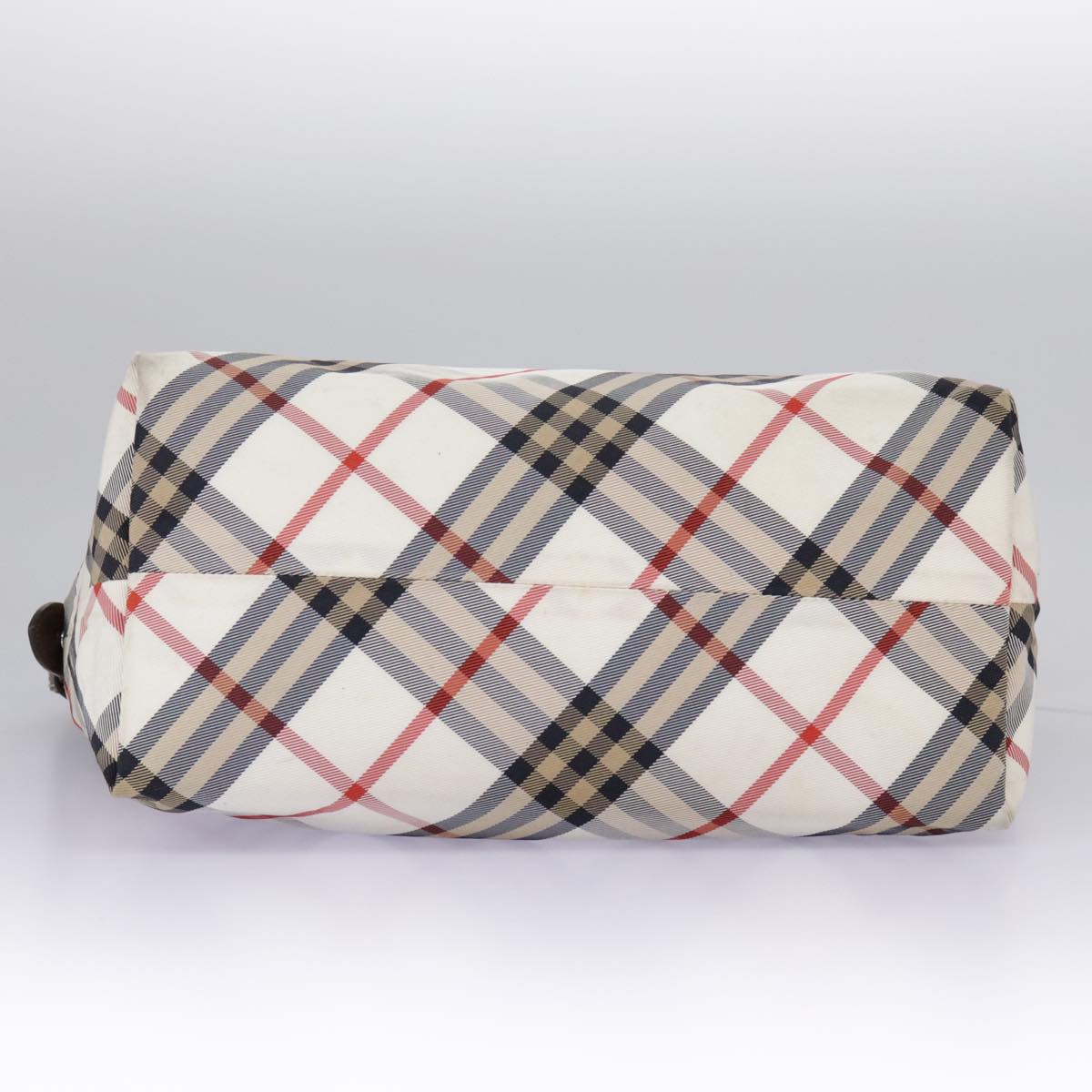 Burberry Nova Check Beige Synthetic Tote Bag (Pre-Owned)