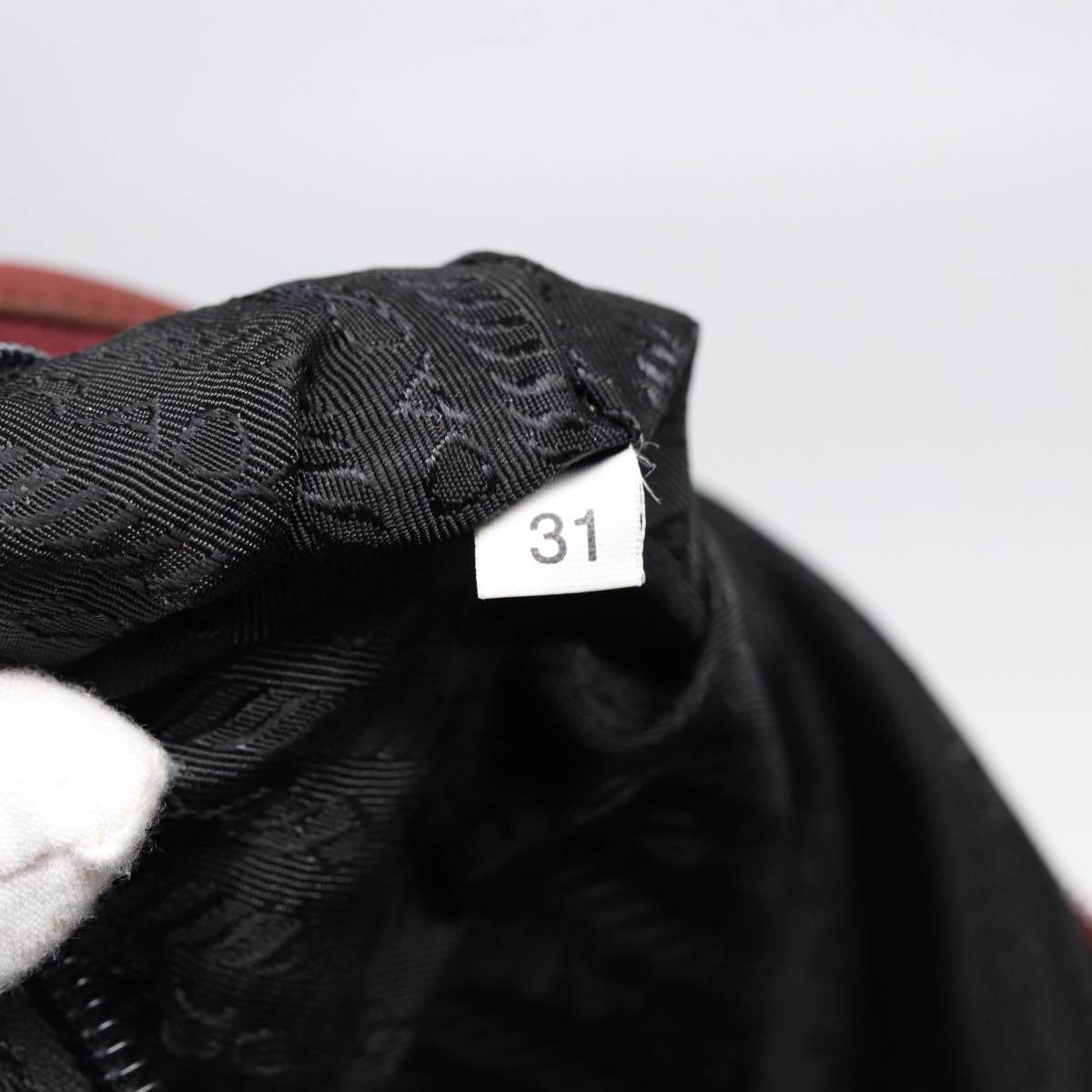 Prada Tessuto Red Synthetic Tote Bag (Pre-Owned)