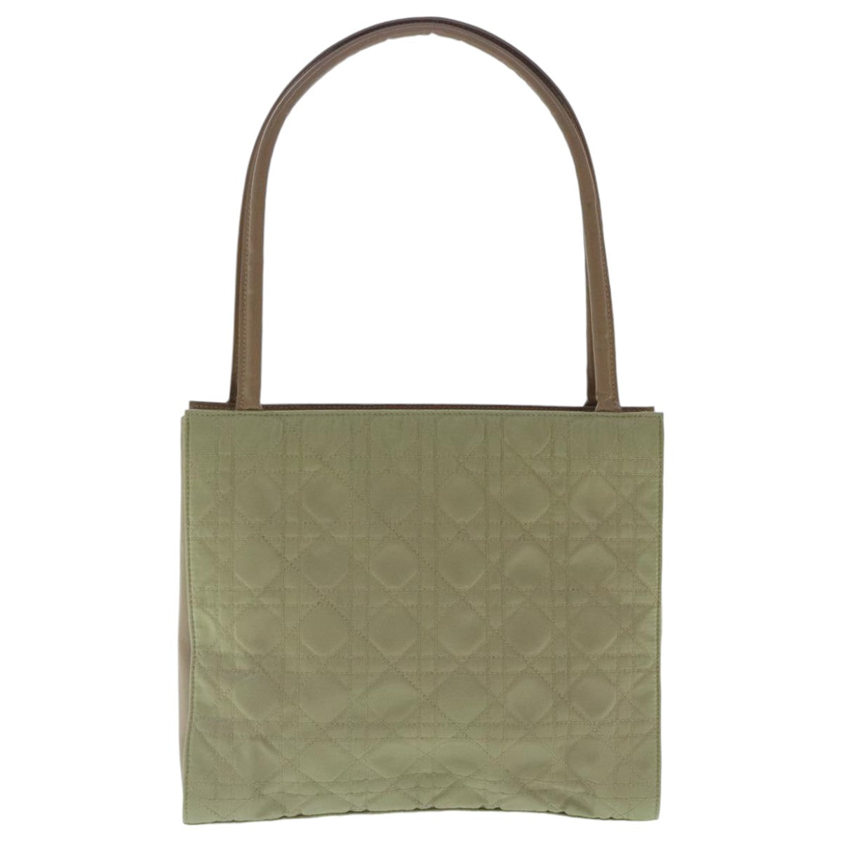 Dior Vintage Beige Synthetic Shoulder Bag (Pre-Owned)