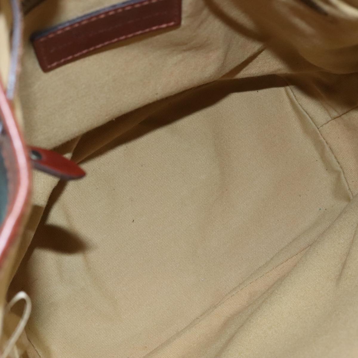 Ralph Lauren Polo Green Canvas Shoulder Bag (Pre-Owned)