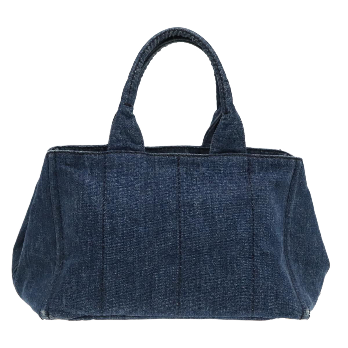 Prada Canapa Blue Denim - Jeans Handbag (Pre-Owned)