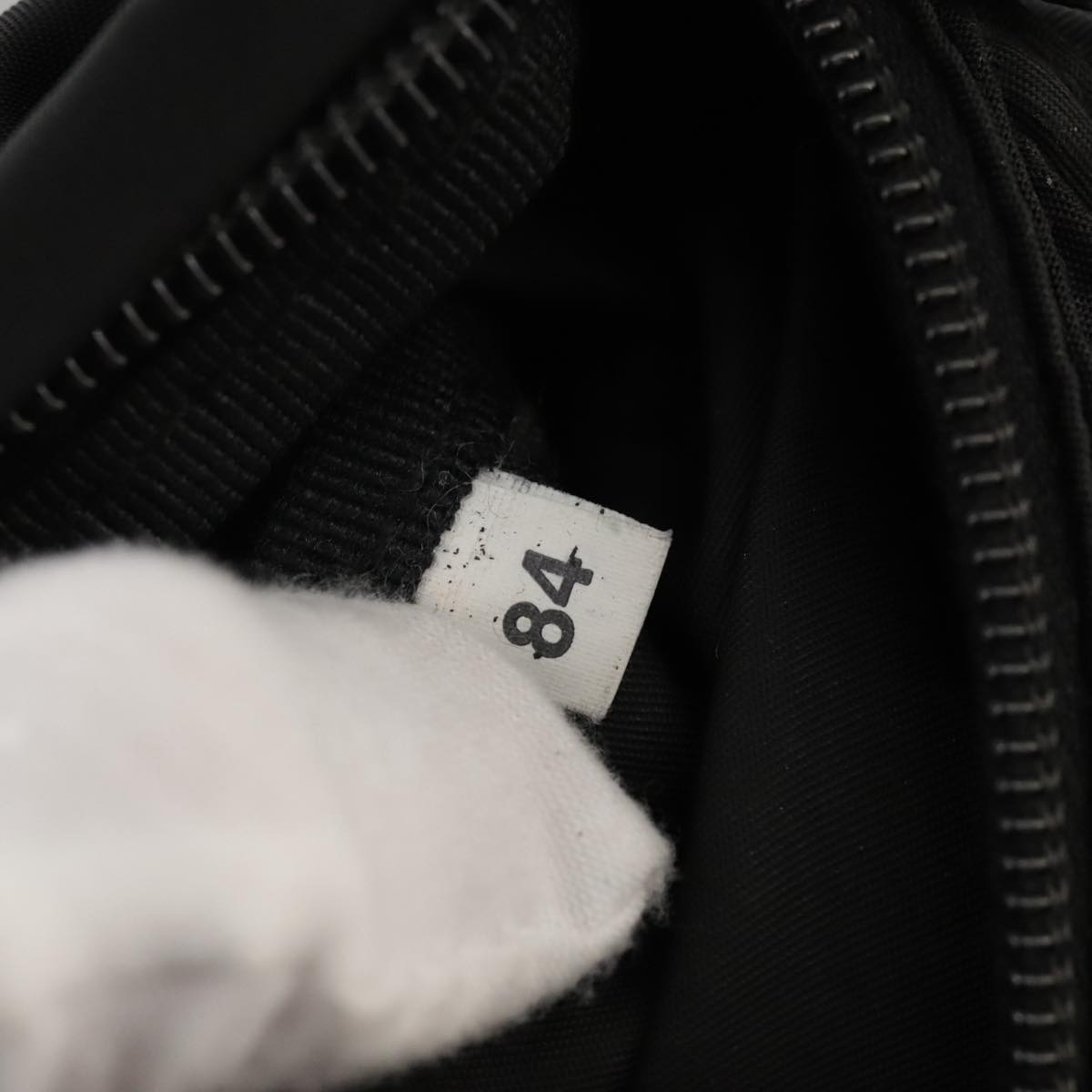 Prada Tessuto Black Synthetic Shoulder Bag (Pre-Owned)