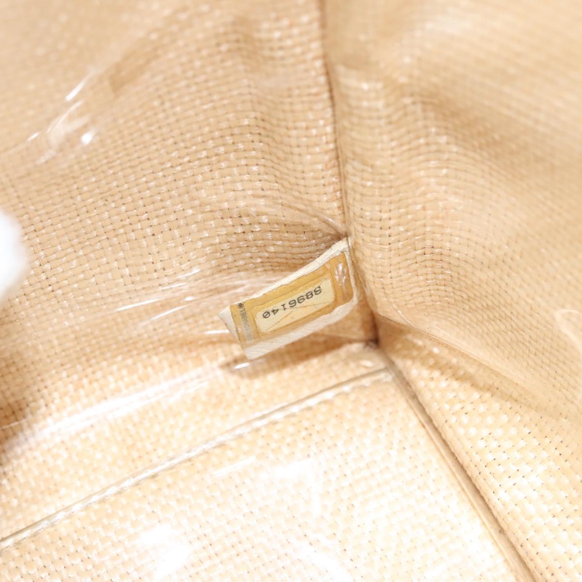 Chanel Camellia Beige Wood Shoulder Bag (Pre-Owned)