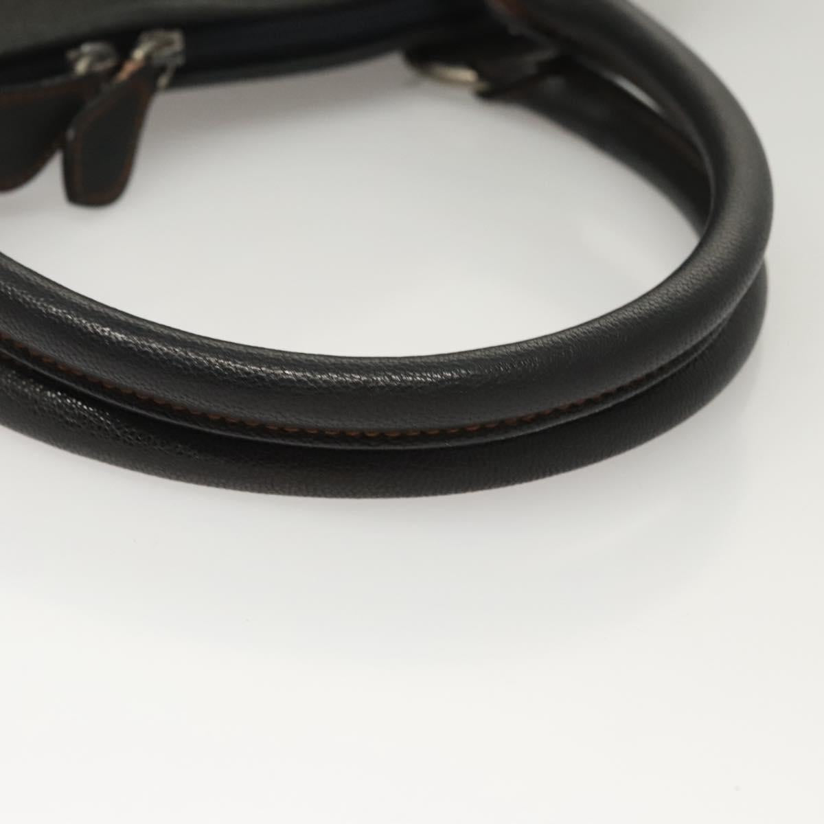 Dior Cd Navy Canvas Handbag (Pre-Owned)