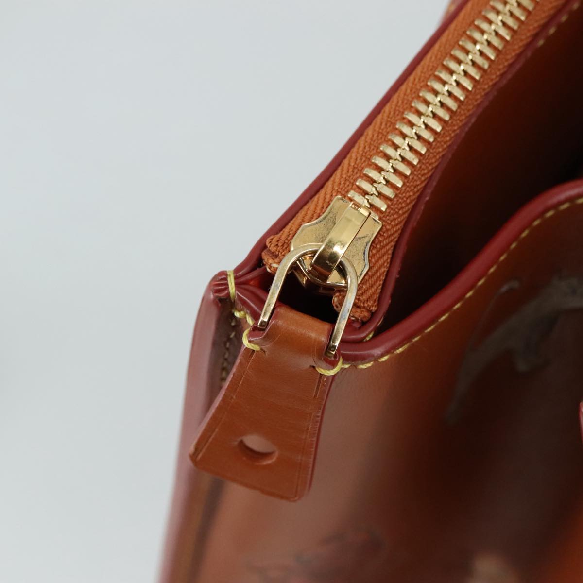 Louis Vuitton City Steamer Brown Leather Handbag (Pre-Owned)