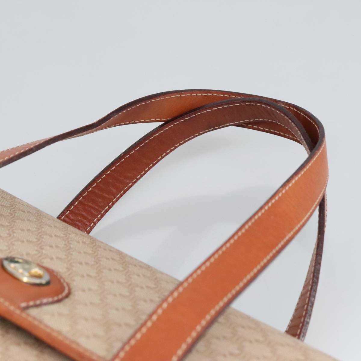 Céline Beige Canvas Handbag (Pre-Owned)