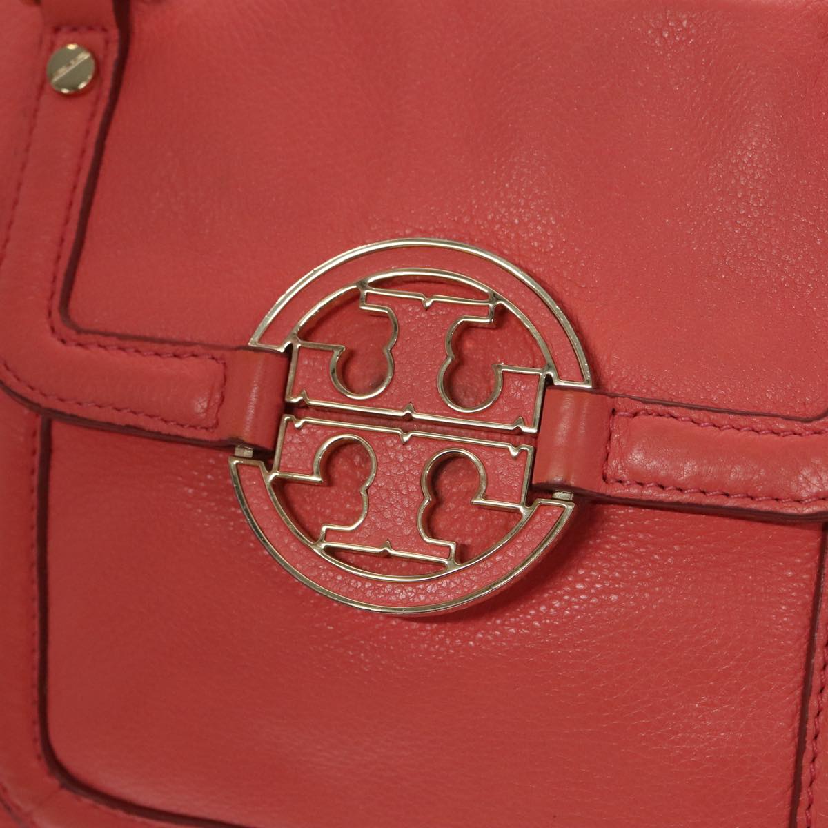 Tory Burch Pink Leather Handbag (Pre-Owned)