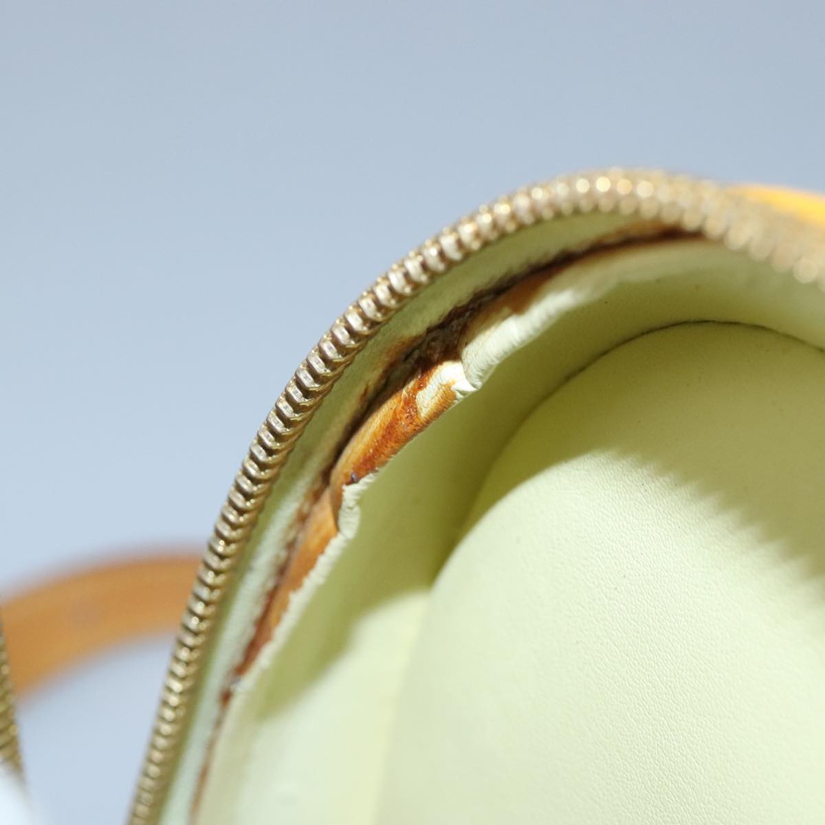 Louis Vuitton Murray Yellow Patent Leather Backpack Bag (Pre-Owned)