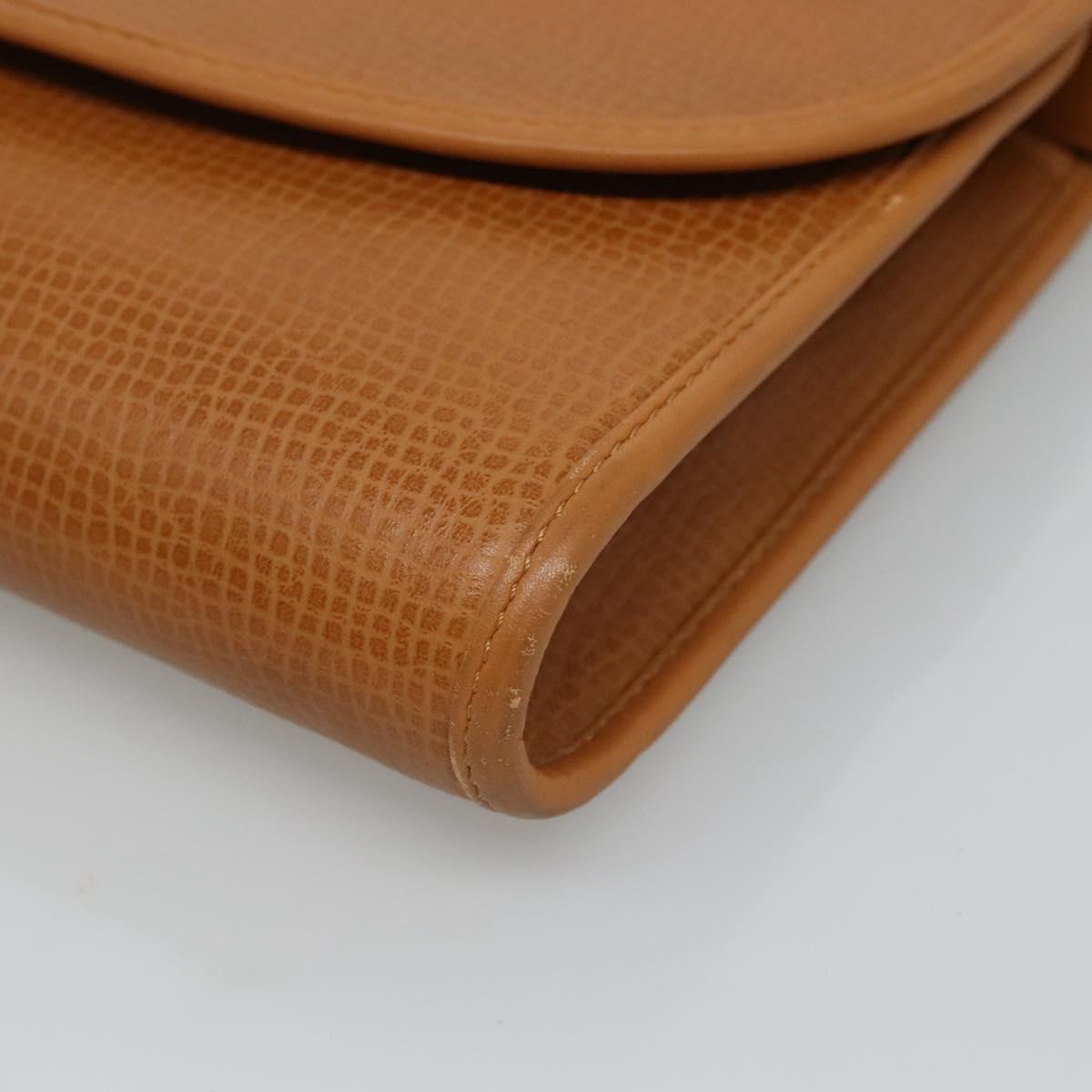 Dior Brown Leather Shoulder Bag (Pre-Owned)