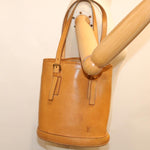 Louis Vuitton Normandy Beige Leather Tote Bag (Pre-Owned)