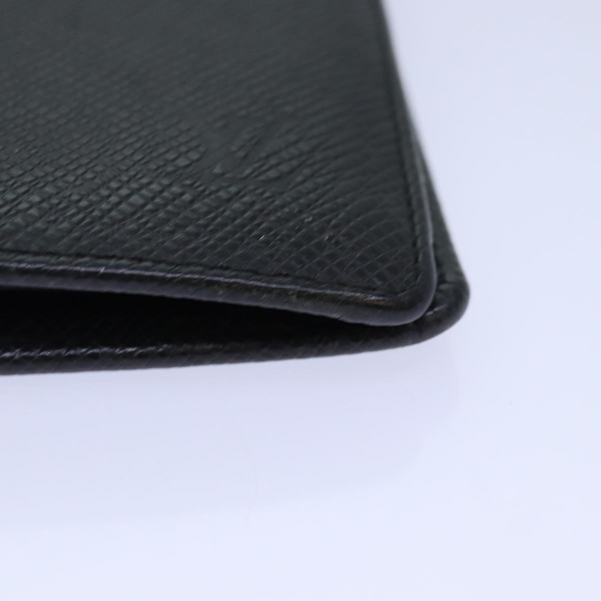 Louis Vuitton Portefeuille Brazza Black Leather Wallet  (Pre-Owned)