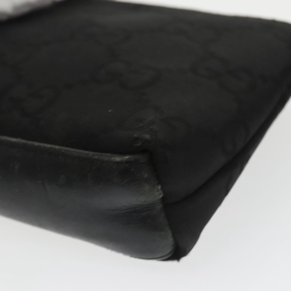 Gucci Black Canvas Clutch Bag (Pre-Owned)